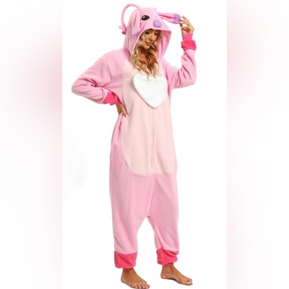 Angel from Lilo Stitch Onesie Easy Cosplay Outfit Halloween Costume - Picture 11 of 12
